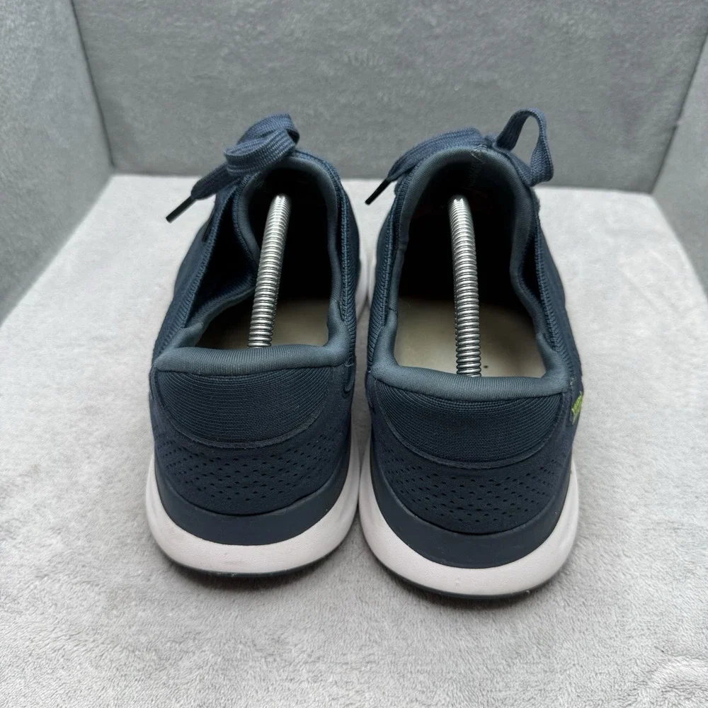 Kizik Lima Breathable Knit Hands Free Athletic Sneakers Blue Size 10.5 Wide